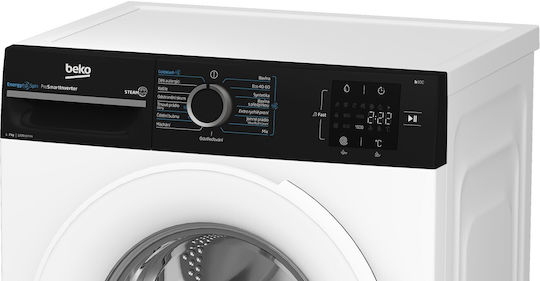 Beko Mașină de spălat rufe 7kg 1200 de rotații BM3WFU3721WBW