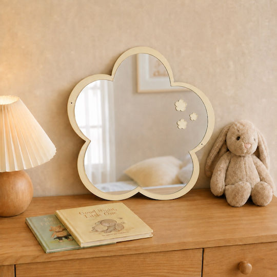 Caravelshop Kids Wall Decor Decorative Mirror 45x45cm
