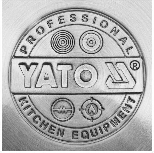 Yato Ανοξείδωτη Κατσαρόλα Μαρμίτα 22.4lt / 36cm