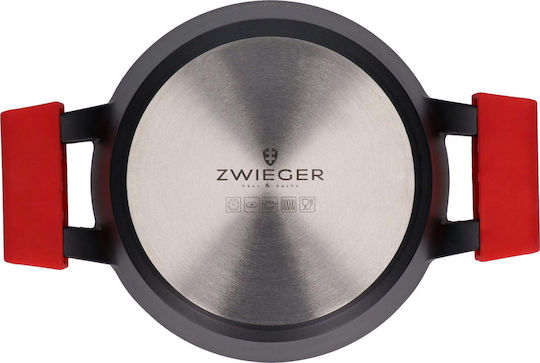 Zwieger Obsidian Deep Pot Made of Aluminum 2lt / 20cm