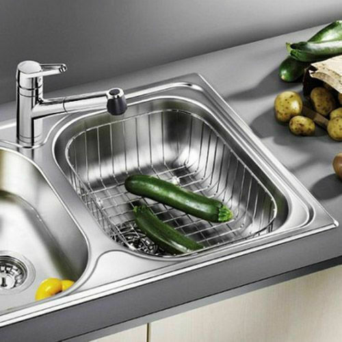 Blanco Sink Strainer Inox Silver 31x39x13.5cm