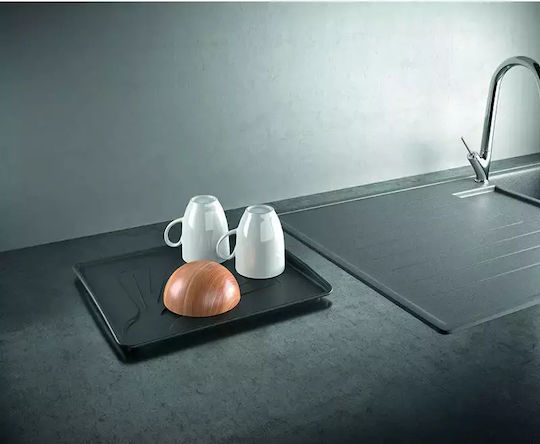 Metaltex Plus Aquatex Scurgător De Chiuvetă Metalic Gri 35x30x12cm