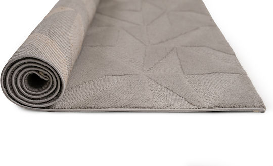 Tzikas Carpets Set Modern Bedroom Rugs Grey 409-0-355-78010-295 3 Pieces