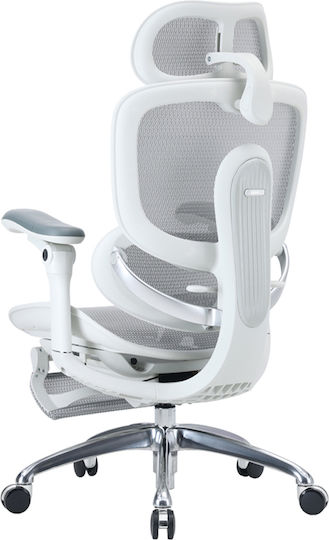 Sihoo Doro C300 Pro V2 Офис стол с Регулируеми Подлакътници Off White