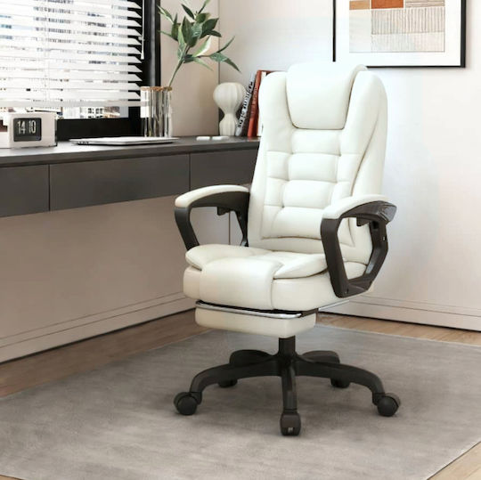 Homeone Scaun de Director Crem