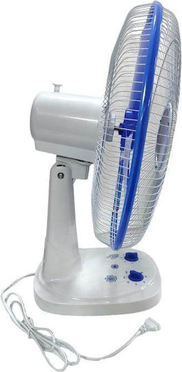 Newest FT-40 Tabletop Fan 50W Fan Diameter 40cm White