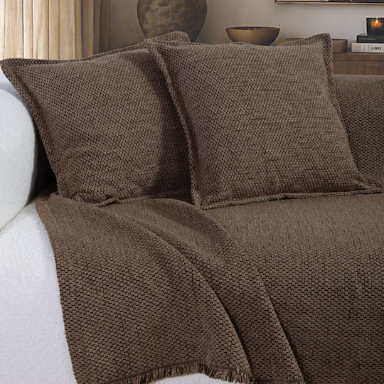 Nef-Nef Homeware Brooklyn Покривка за двуместен диван 170x250см Екрю
