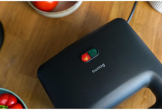 Huslog Сандвич тостер за 2 Сандвичи 1000W