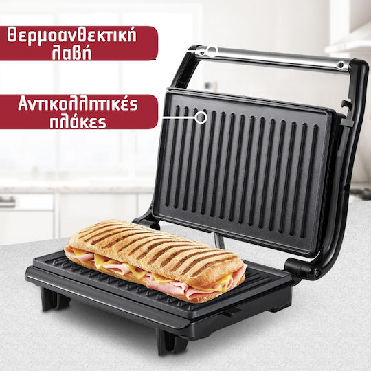 Beper Easy Grill Τοστιέρα Γκριλιέρα 800W