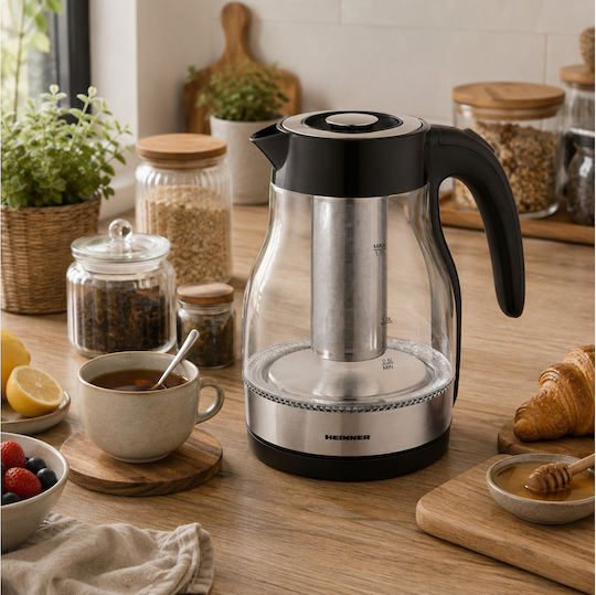 Heinner Βραστήρας 1.7lt 2200W Μαύρος