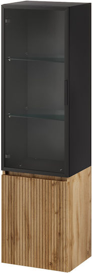 Coloană de Bucătărie Negru 40x32x140buc