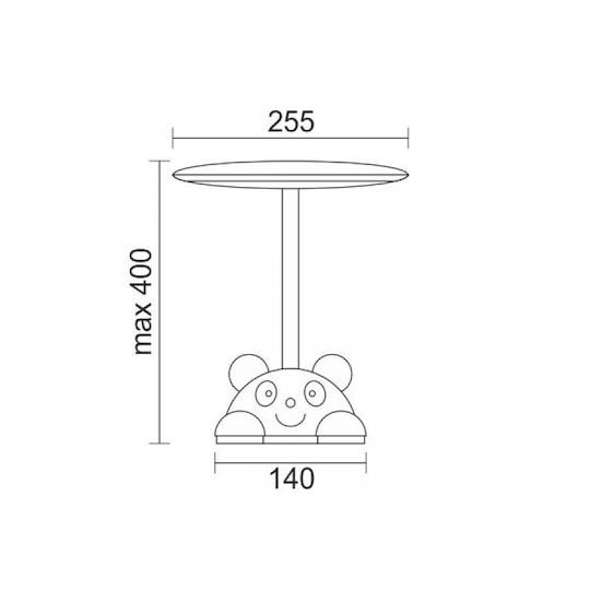 Spot Light LED Kinder Schreibtischlampe Weiß