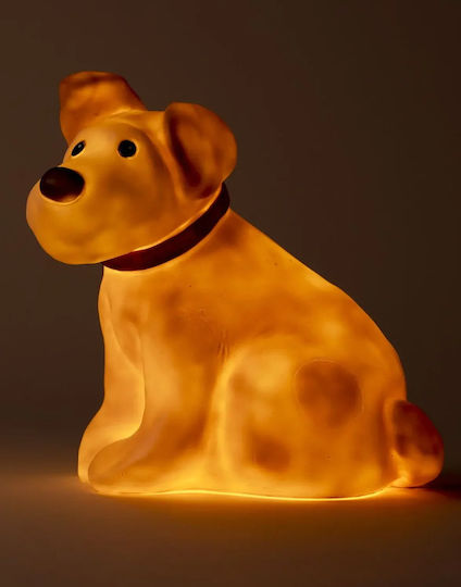 Egmont Led Kids Decorative Lamp Eliot Dog White