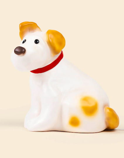 Egmont Led Kids Decorative Lamp Eliot Dog White