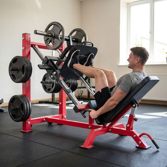 Sportnow Beinpresse/Squat mit Gewichten 455kg