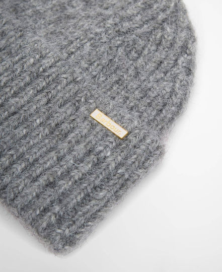 Beanie Women's Knitted Beanie in Grey Colour