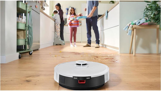 Bosch Spotless Robot Vacuum Cleaner with Laser Mapping and Suction Power 11000Pa White