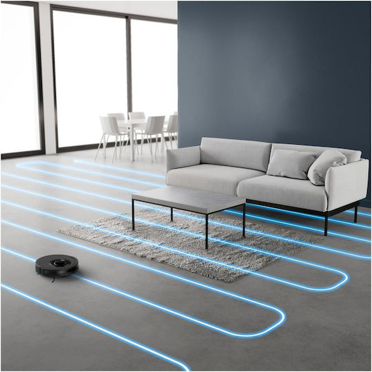 Rowenta X-Plorer Serie 85+ Σκούπα Ρομπότ με Χαρτογράφηση Laser & Απορρόφηση 6000Pa Μαύρη