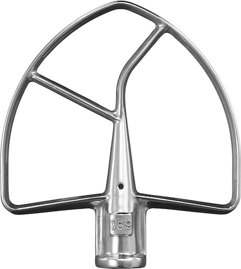 Kitchenaid Artisan Кухненски Робот 375W с Неръждаем Казан 6.6л Медальон Сребро