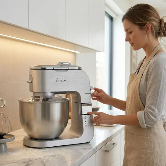 Fram Mixer Planetar 1500W Cu Bol Inox Capacitate 6lt Inox