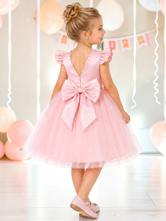 TakTakBaby Rosa Taufkleid für Mädchen