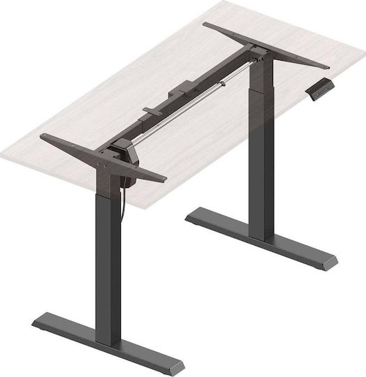 Ergo Office Bază de birou din Metal Grey