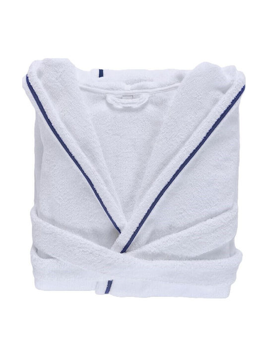 Abyss & Habidecor Saxo Μπουρνούζι με Γιακά Cadette Blue