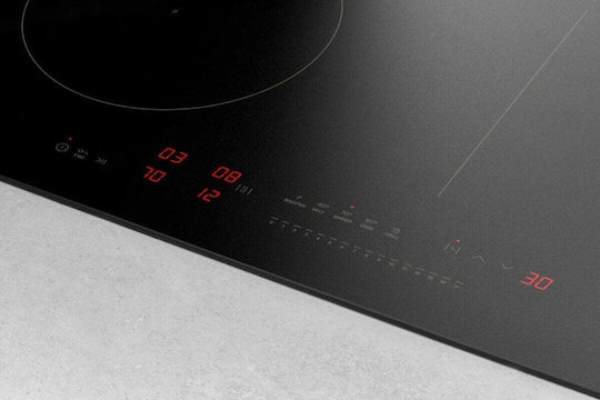 Amica PIH6541PHTSUN HC 3.0 Induction Cooktop Autonomous with Child Lock Function 59.2x52.2εκ.