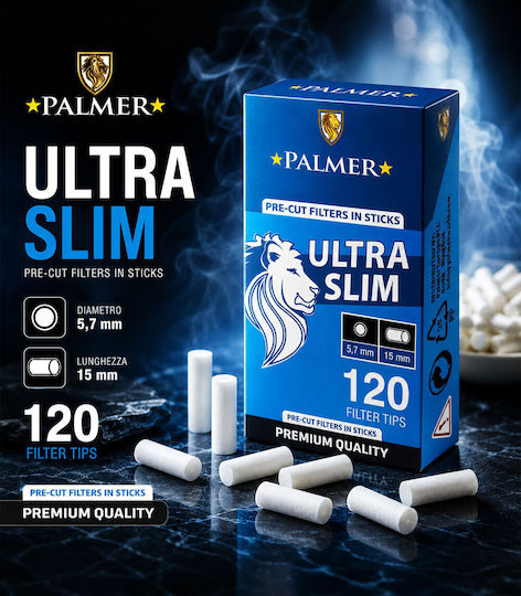 Palmer Ultra Slim 120 Filter-Tipps 120 Stück