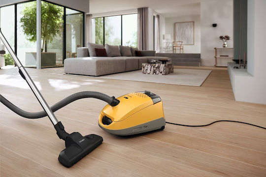 Miele Guard S1 Прахосмукачка 890W С торба 3.5лт Жълта
