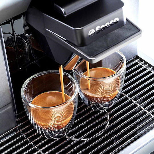 Saeco Magic B2 Automatic Espresso Coffee Machine 1300W Pressure 15bar with Grinding Mill Silver 9J0425