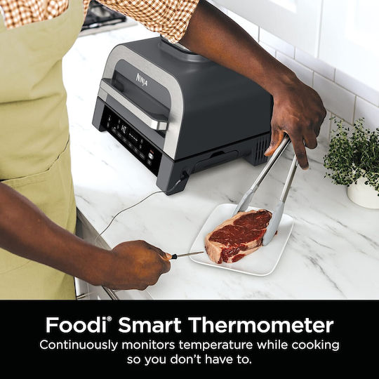 Ninja Foodi® Smart XL Elektrisches Grill 1760W Silber