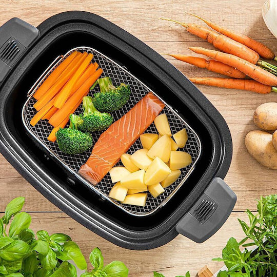 Sencor SPR 5500 SS Slow Cooker 1350W cu Capacitate 6L Argintiu