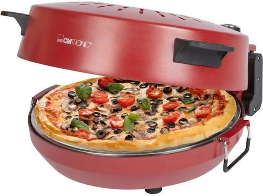 Clatronic PM 3787 Pizzabäcker 1200W Roter