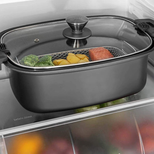Sencor Aragaz multifuncțional 1350W cu Capacitate 6lt Negru