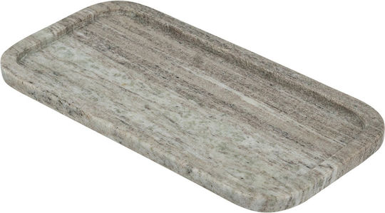 Artekko Διακοσμητικός Δίσκος Μάρμαρο 30x15x1.8cm
