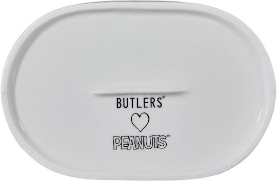Butlers Weihnachtliches Tischgeschirr & Weihnachtlicher Schmuck Porzellan Weiß 14x10cm