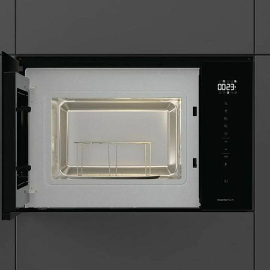 Hisense Eingebauter Mikrowellenofen mit Grill 25lt Schwarze