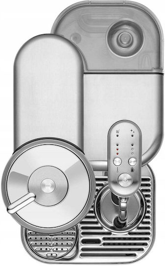 Sage the Vertuo Creatista Pod Coffee Machine Vertuo Brushed Stainless Steel