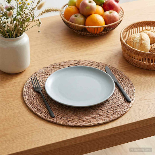 vidaXL Brown Placemats 30x30cm 4 Pieces