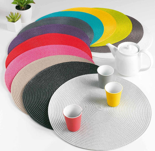 Placemat Plastic Gray 35x35cm 1pcs