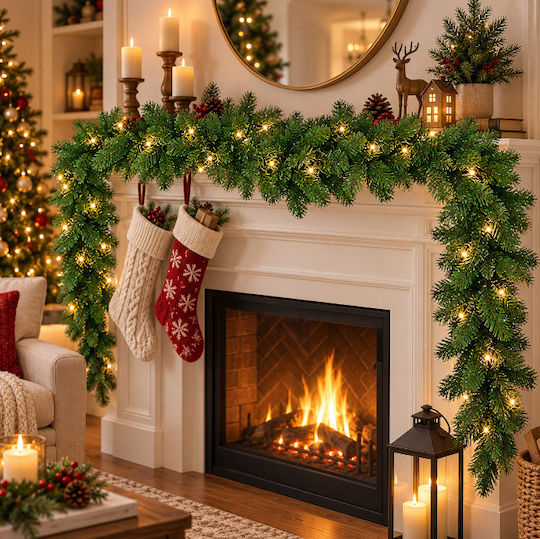 Weihnachtsgirlande Grüne