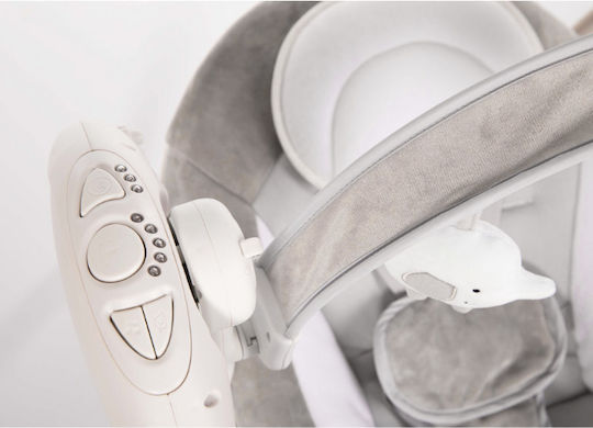 Bo Jungle Elektrisch Baby Relax Schaukel Dolphy mit Musik und Vibration Gray für Kind bis 9kg