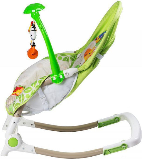 Electric Relax pentru Bebeluși cu Muzică și Vibrații Verde pentru Copil până la 18kg