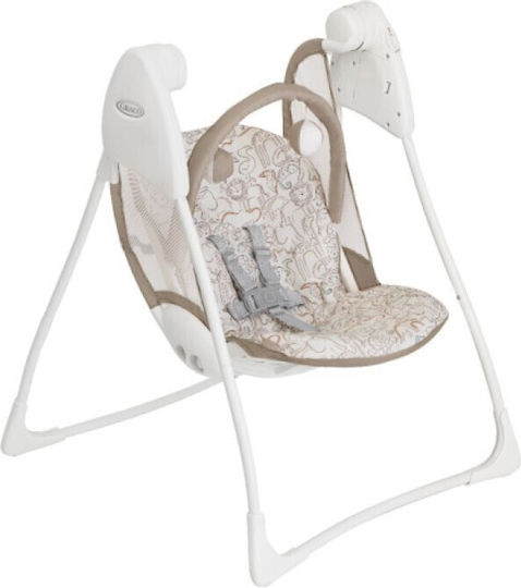 Graco Handbuch Baby Relax Schaukel Baby Delight Gray für Kind bis 9kg