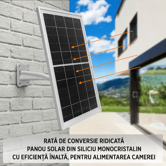 Taggo Panou Solar Sisteme CCTV PANOUSOLAR8W12.000MAH