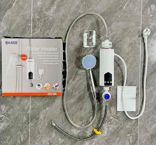 RYK-007 An der Wand montiert Sofortiger Warmwasserspeicher Badezimmer 5.5kW
