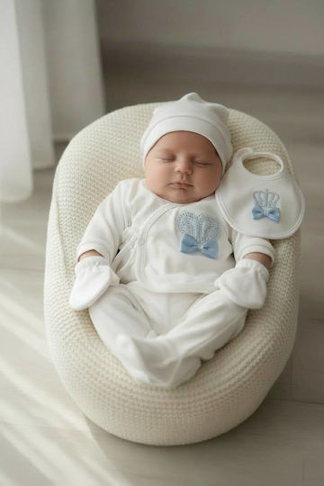 Babydom Σετ Ρούχων Νεογέννητου για Αγόρι 5τμχ