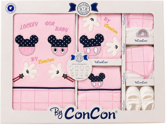 Concon Newborn Clothing Set for Girl for 0-3 months 10pcs