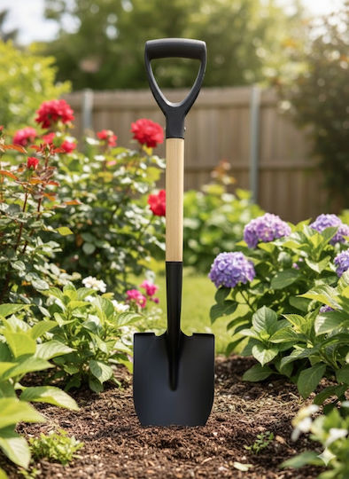 Premium Garden Trowel Wooden Handle Small Saperka 67 Cm